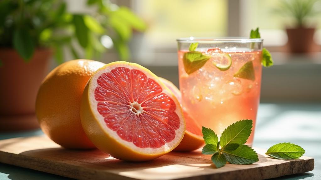 daily grapefruit consumption benefits