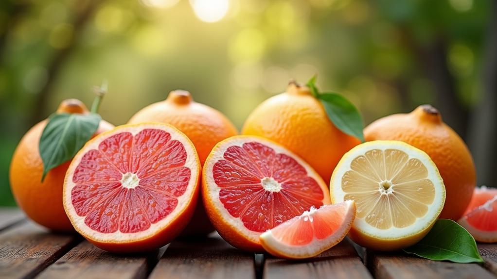 grapefruit types and varieties