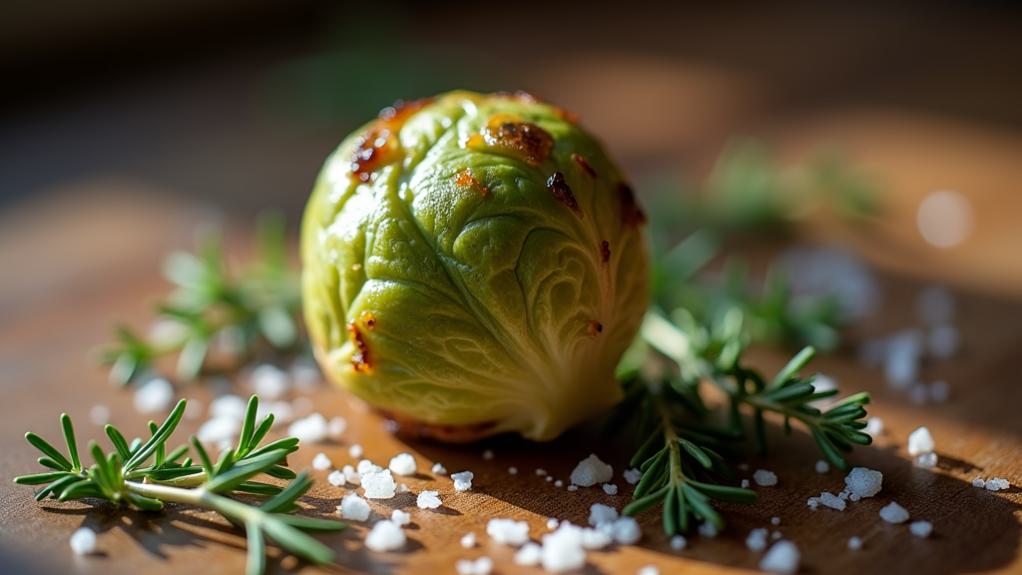 savoring brussels sprouts alone